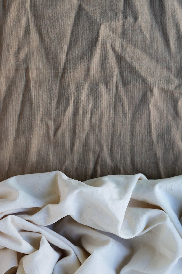 Close-up Of Fabric Textures