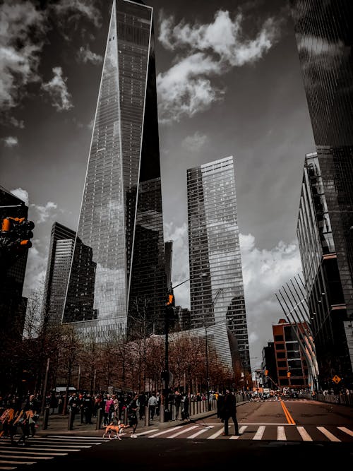 1世界贸易中心, 低角度拍攝, 垂直拍摄 的 免费素材图片