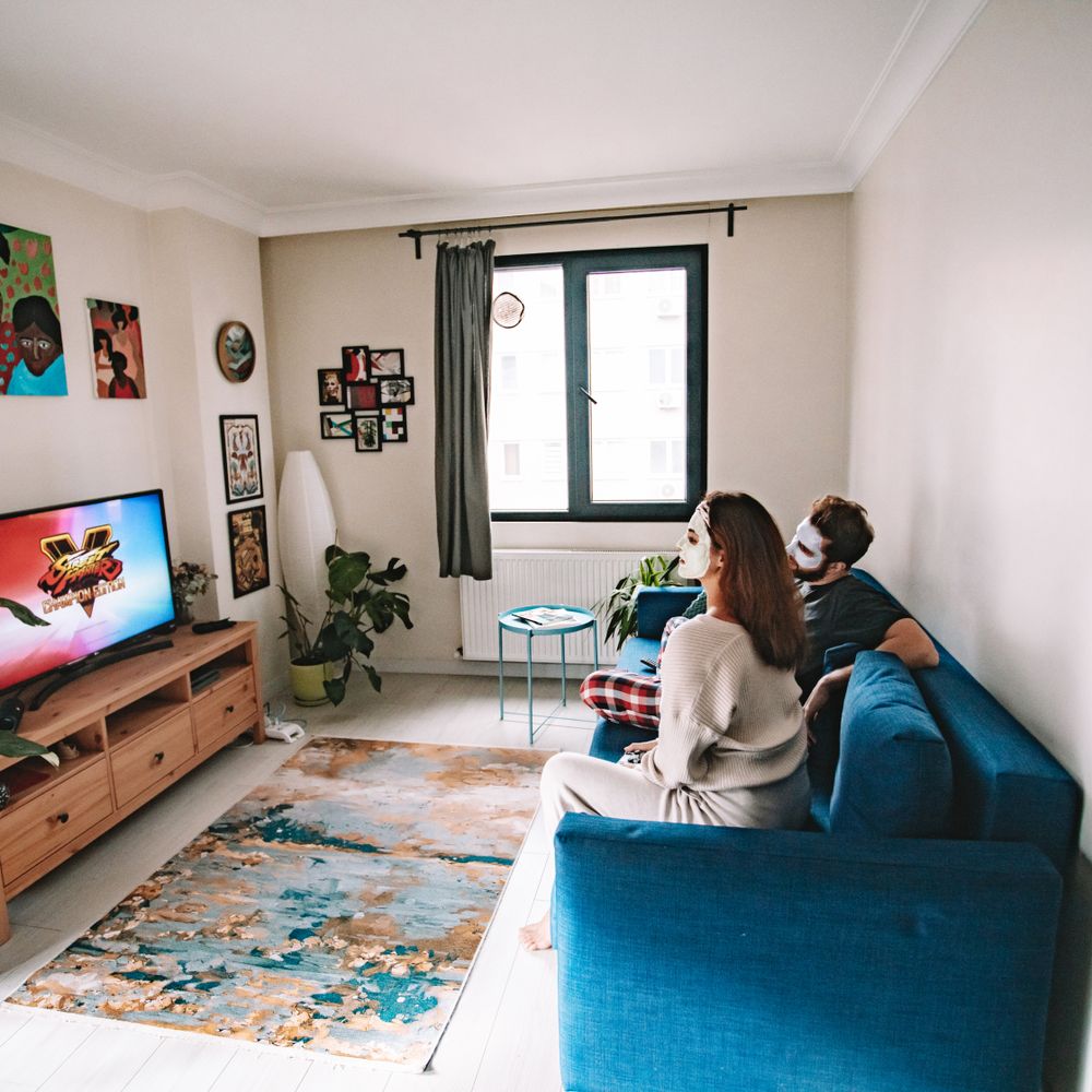 House Painting in Knightsbridge — surfaces prepped and cut in by hand