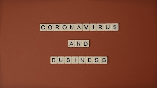 Coronavirus and Business Text Using Tiles