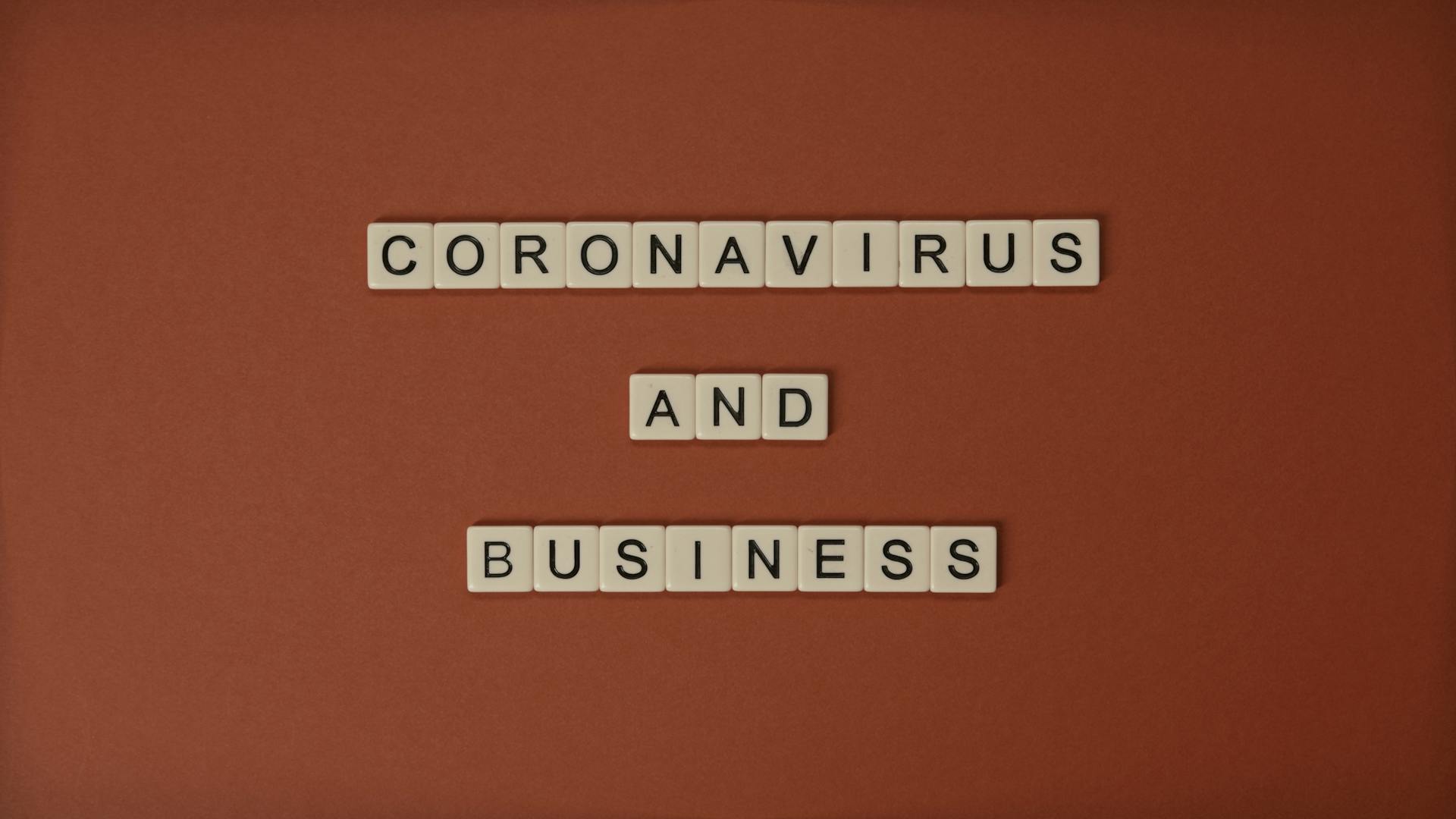 Coronavirus and Business Text Using Tiles