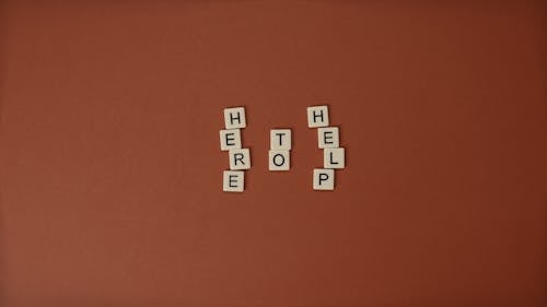 Scrabble Tiles on Flat Surface