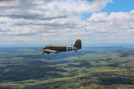 A Plane Flying in the Sky