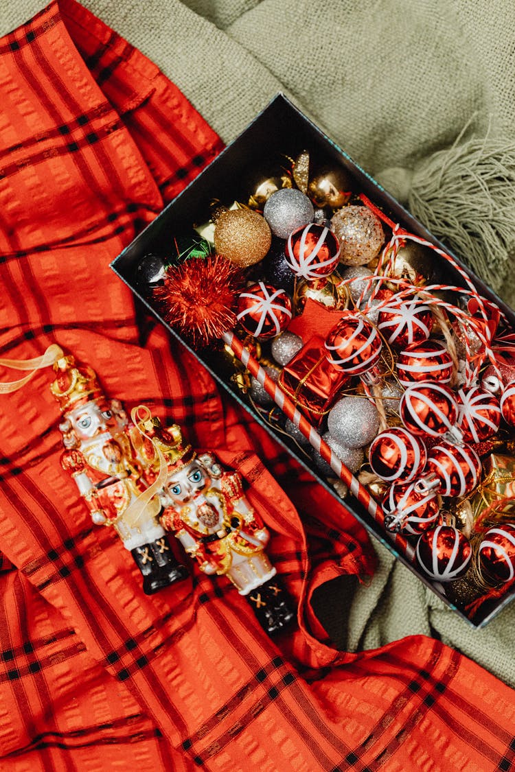 Christmas Ornaments In A Box