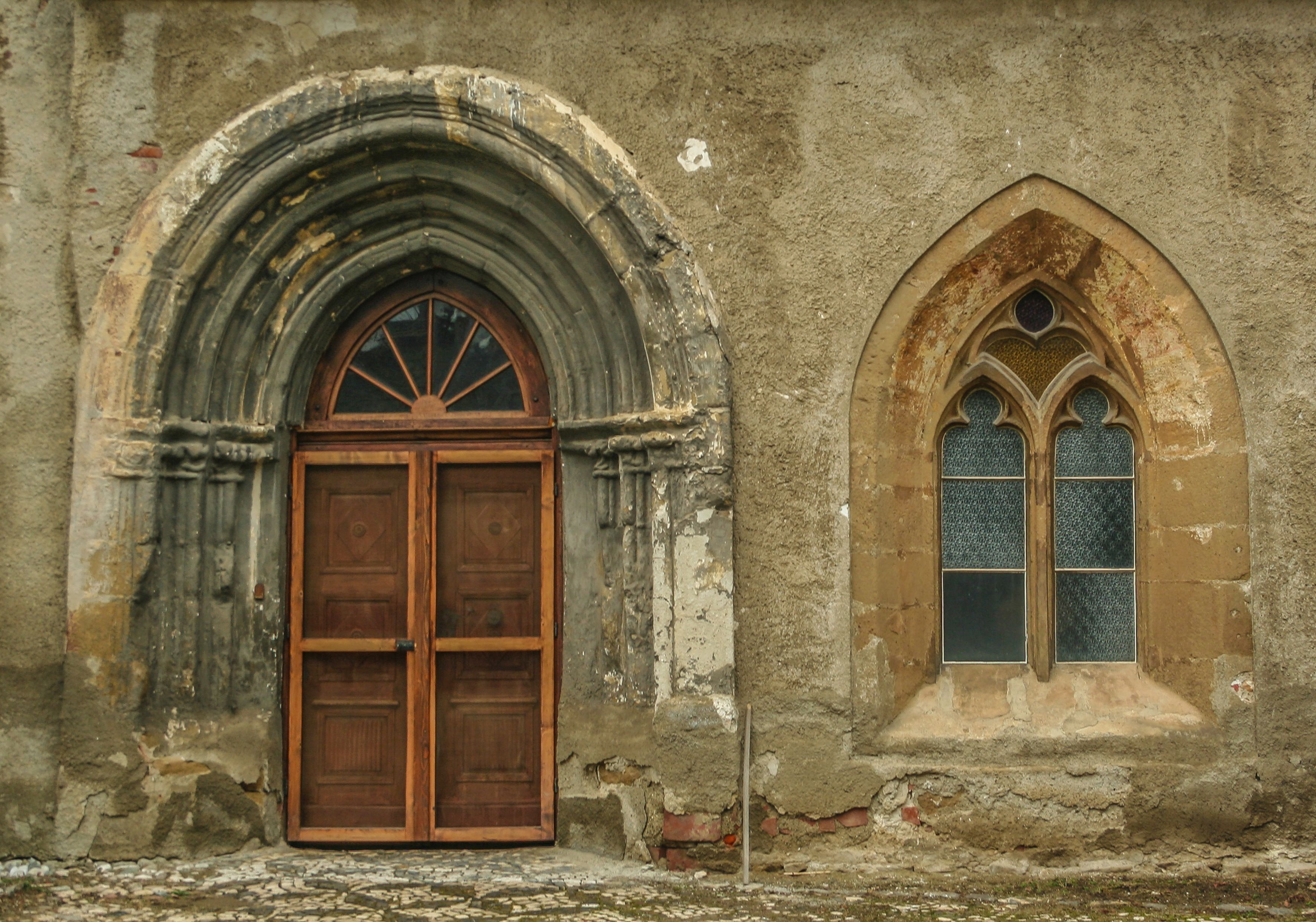 Free stock photo of church building, church door, church window