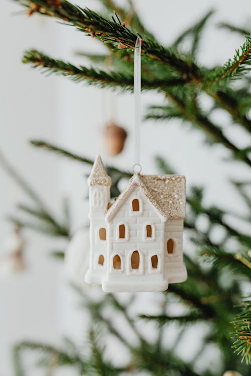 House Bauble Christmas Tree Decoration
