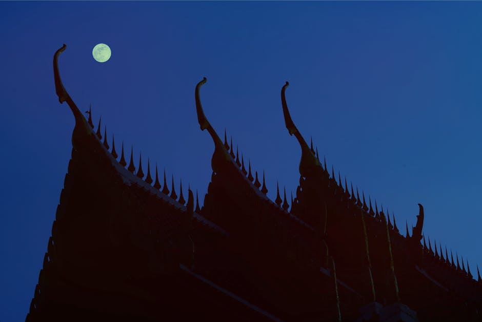 Free stock photo of background, blue, Buddhism