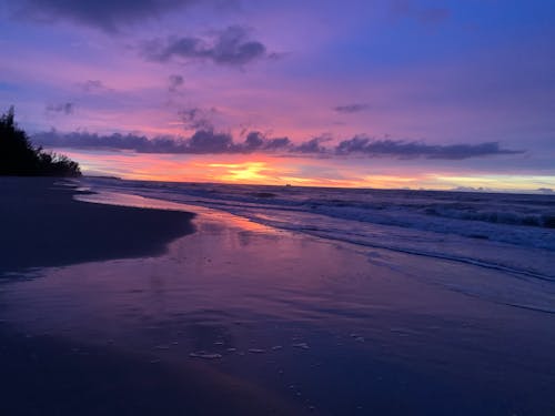 Free stock photo of beach, beach sunset