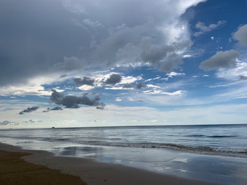 Free stock photo of beach, blue sky