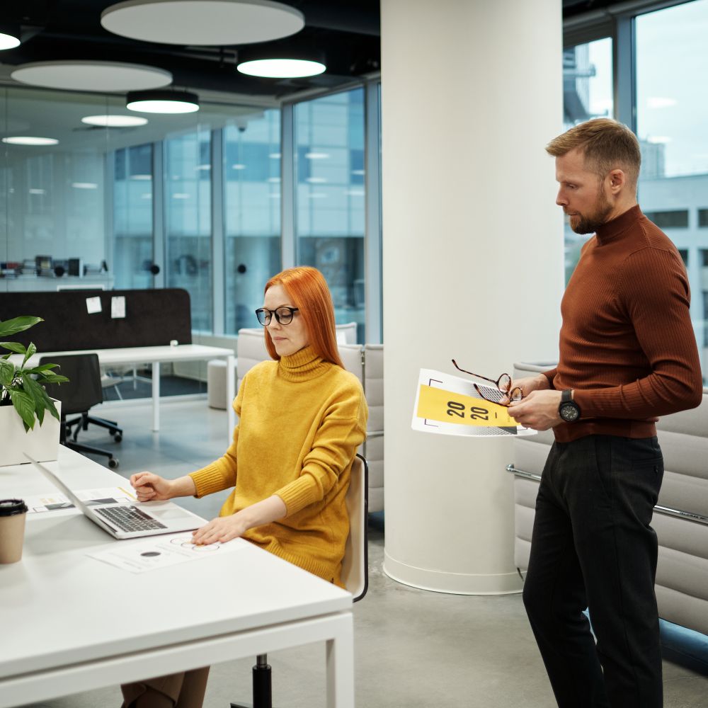 Wargrave — office relocation team moving desks and equipment