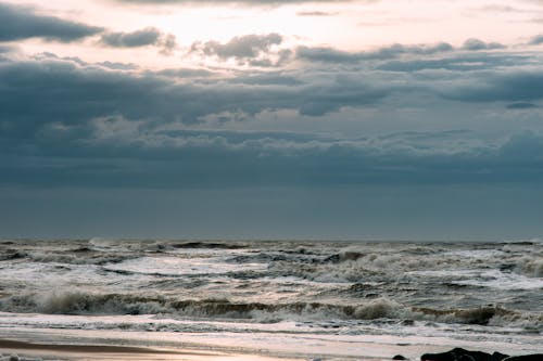 Storm on Sea Shore