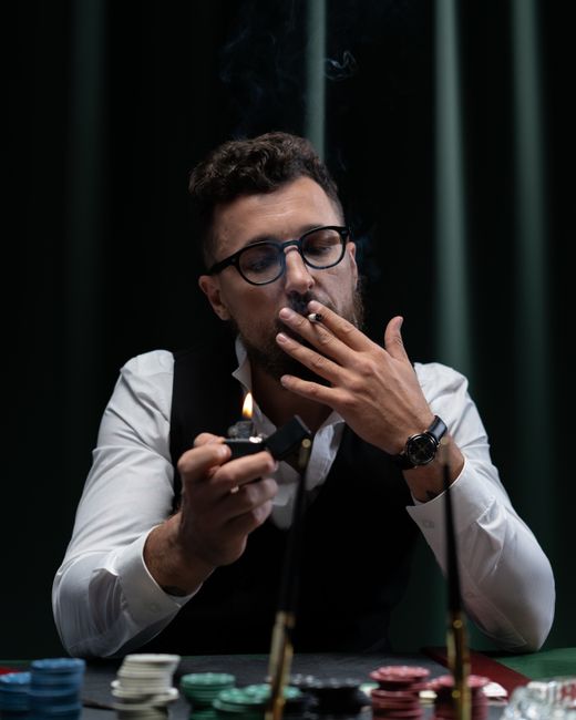 raw lighter with poker