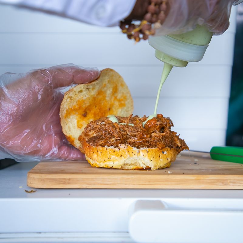 Instant Pot Pulled Jackfruit and Chipotle Sauce