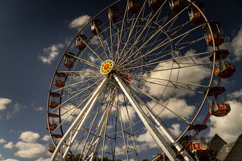 Free stock photo of big wheel, city