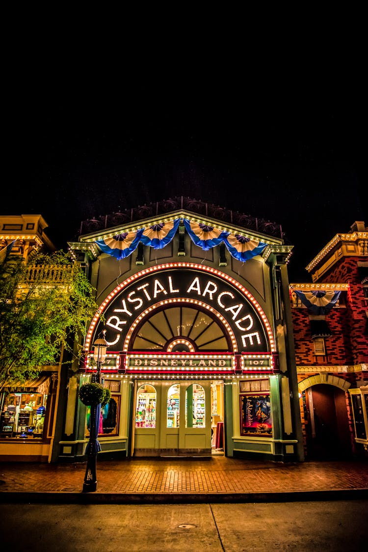 View Of A Casino At Night