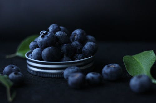 Berries in a Steel Lid