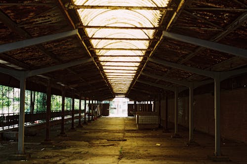 Free An Old Abandoned Warehouse Stock Photo