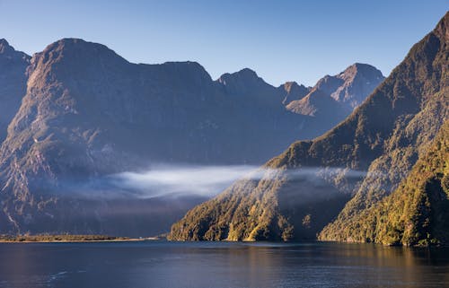 Blue Sky over Mountains