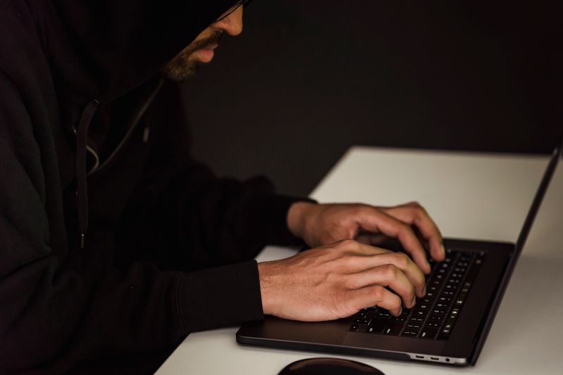 hacker of person impersonating hacker