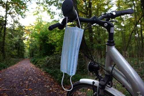 Free bisiklet, coronavirüs, covid içeren Ücretsiz stok fotoğraf Stock Photo