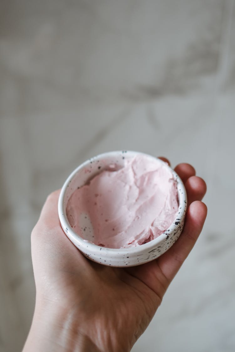 Clay Mask On A Bowl