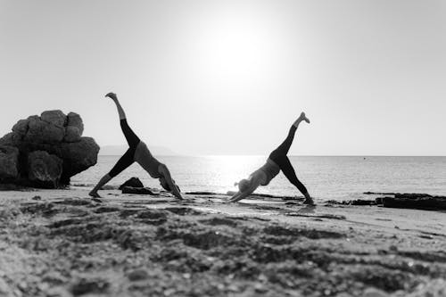 2 Women in Black and White Photography