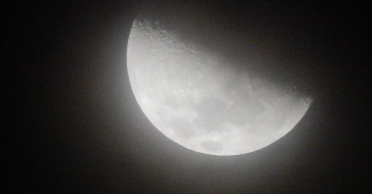 Free stock photo of moon, sky