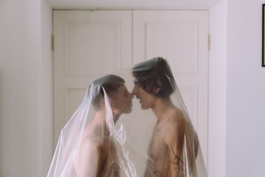 A Couple Kissing Each Other