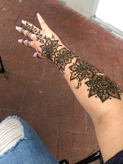 Free stock photo of artistic, body art, henna Stock Photo