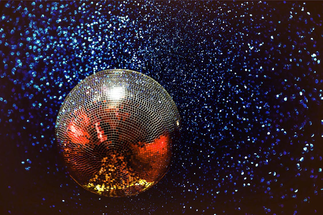 Free Silver Disco Ball Stock Photo