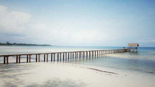 คลังภาพถ่ายฟรี ของ จุดหมายการท่องเที่ยว, ชายหาด, ท้องฟ้า