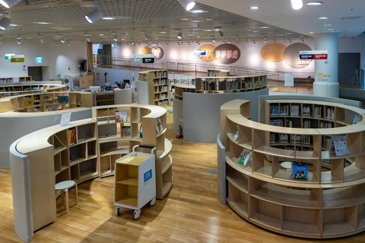 Interior Design Of Library