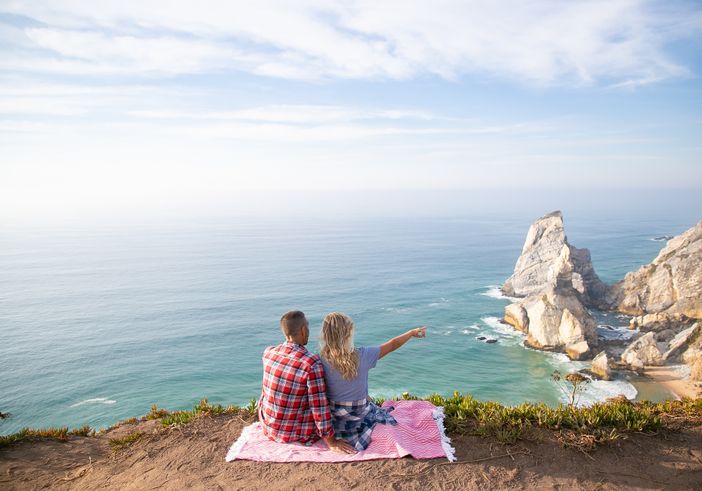 video call couple connecting online dating