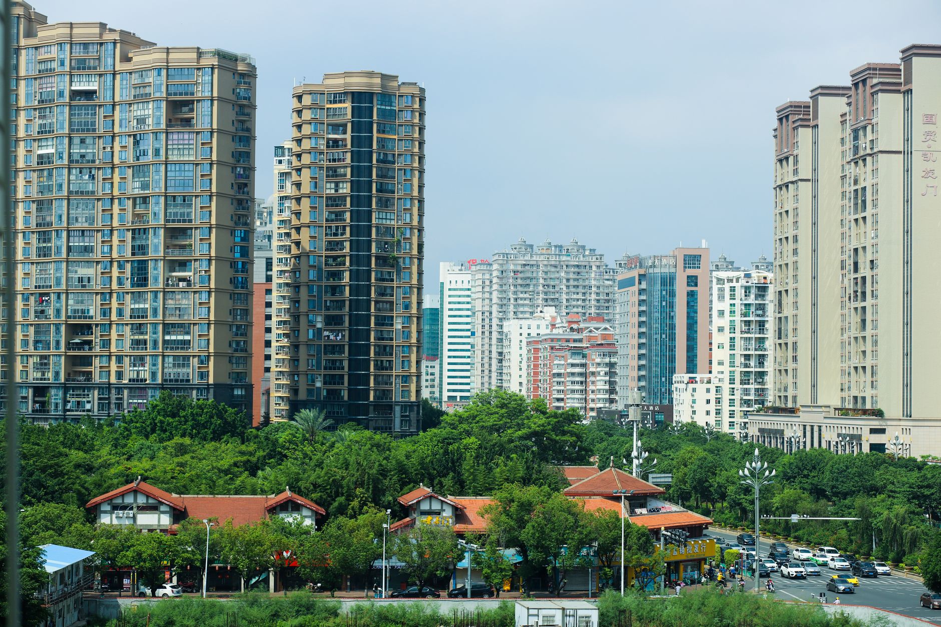 Urumqi skyline