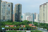 Skyscrapers on Cityscape