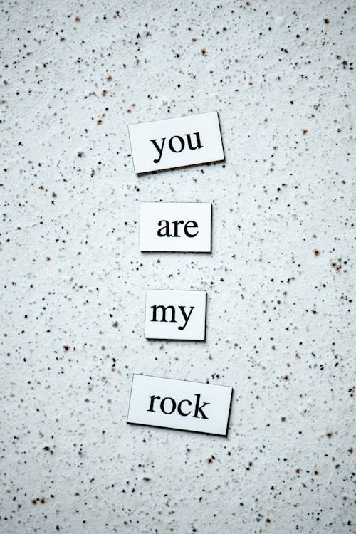 あなたは私の岩です聖書の一節.