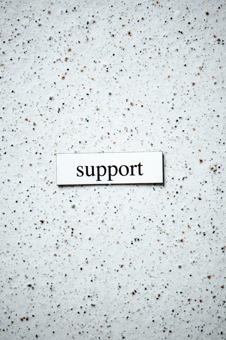 Support Is A Motivational Word