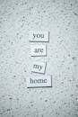 White and Black I Love You Print