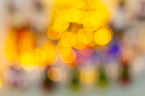 Photo of Yellow Bokeh Lights