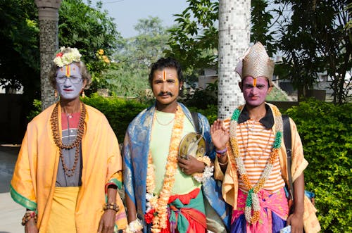 People Celebrating Dasara