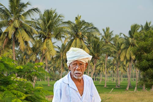 Elderly Man wearing Turban