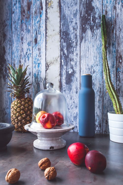 Gratis Foto stok gratis buah-buahan, dapur, kacang-kacangan Foto Stok