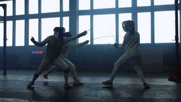 Fencers in Training