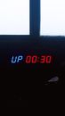 Black Digital Clock at 10 00