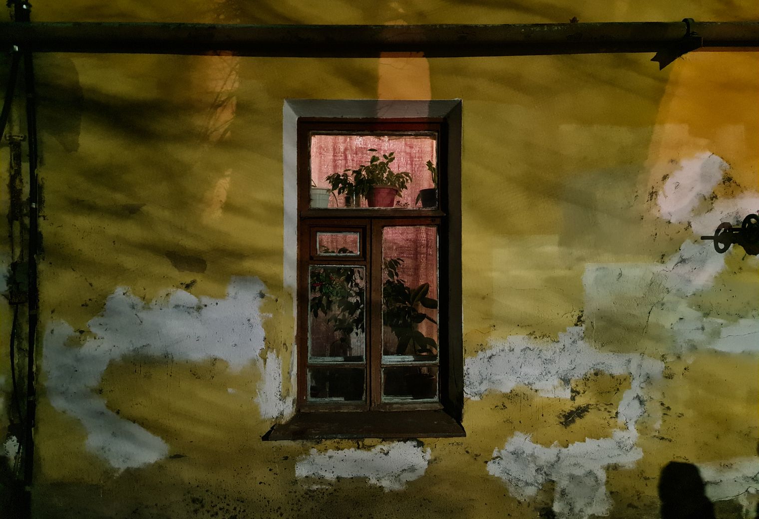 Exterior Painting in Cubitt Town — dust sheets down and the room fully protected