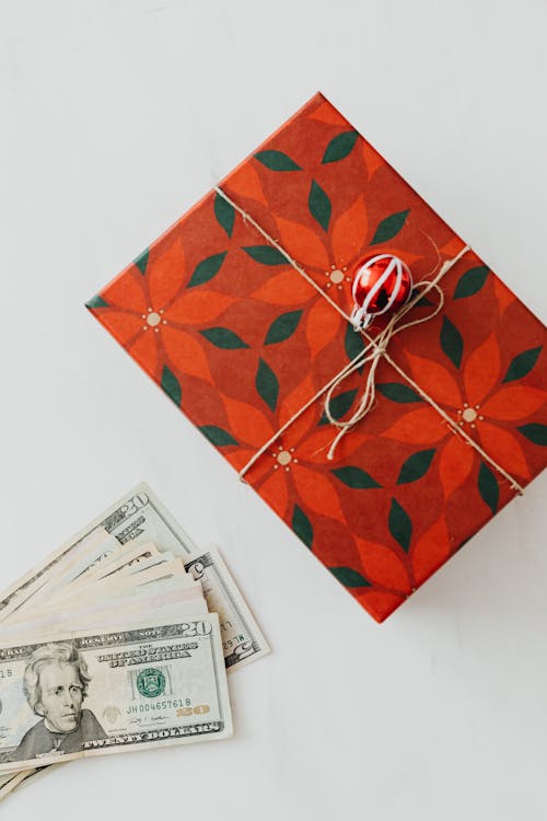 Cash and a Christmas Present 