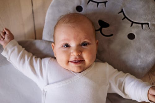 Free Portrait of a Cute Baby Stock Photo