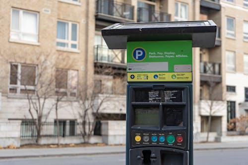 The Control Panel of a Parking Meter