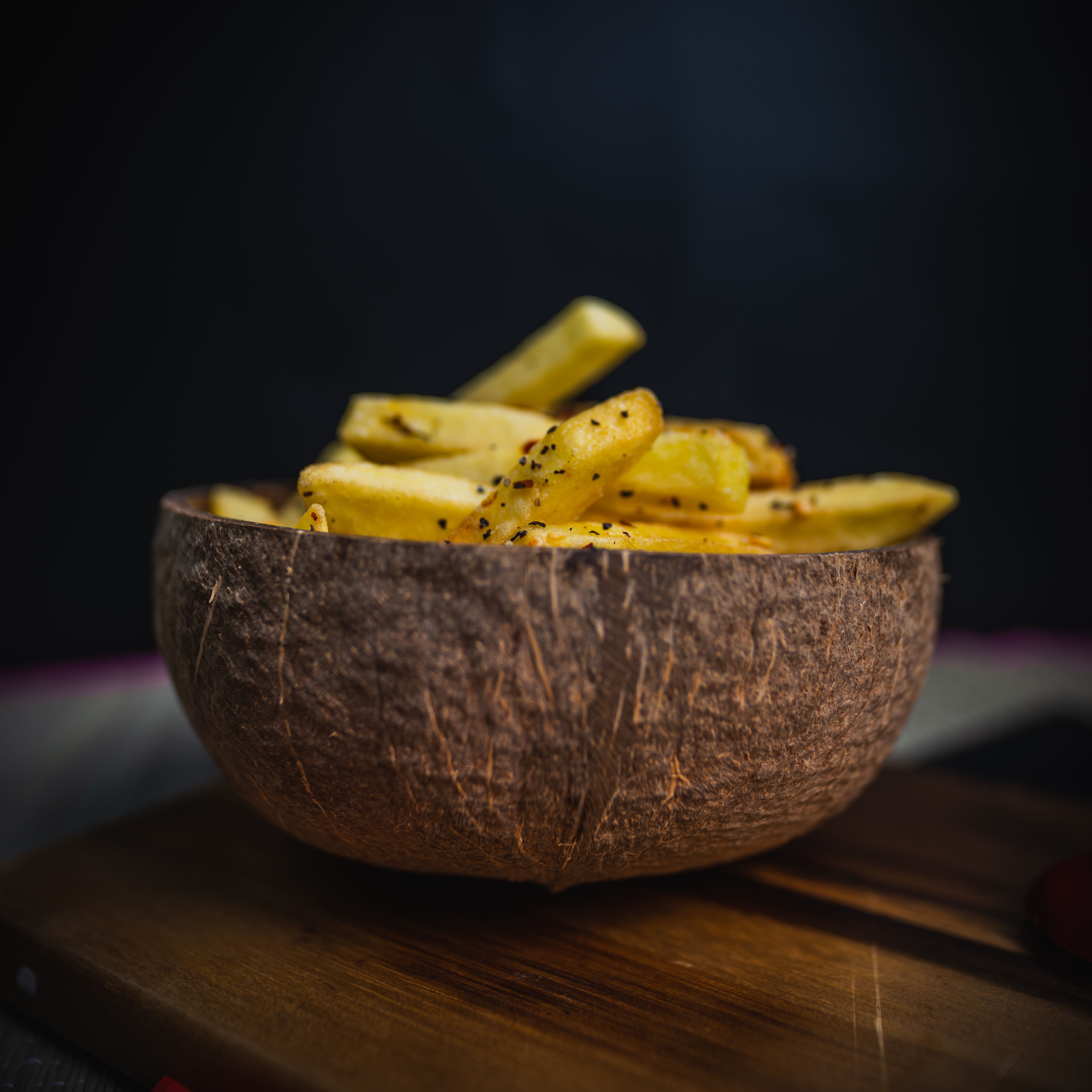 Close-Up Shot of a Bowl of French Fries