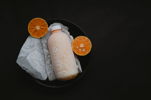 Orange Icy Cold To Go! 100% Juice From Concentrate